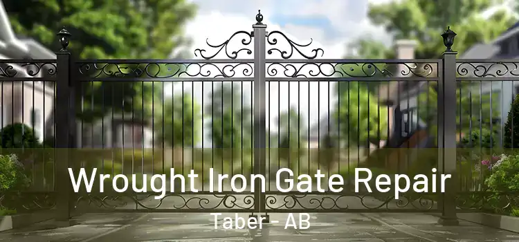 Wrought Iron Gate Repair Taber - AB